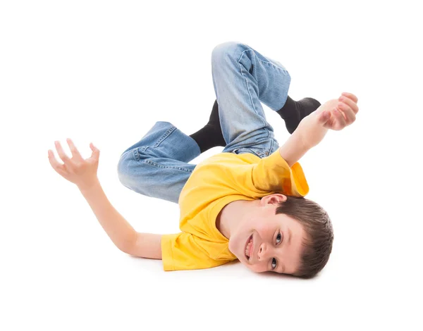 Boy playing and have fun — Stock Photo, Image