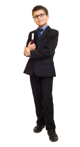 Boy in suit — Stock Photo, Image