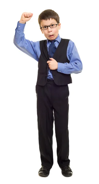 Boy in suit — Stock Photo, Image