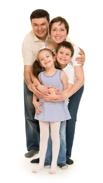 Familia feliz — Foto de Stock