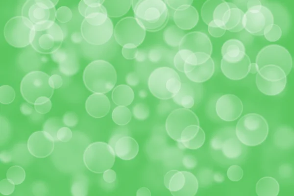 Green circle shape boke background — Stock Photo, Image