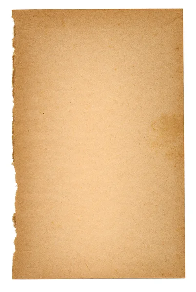 Old paper sheet — Stock Photo, Image