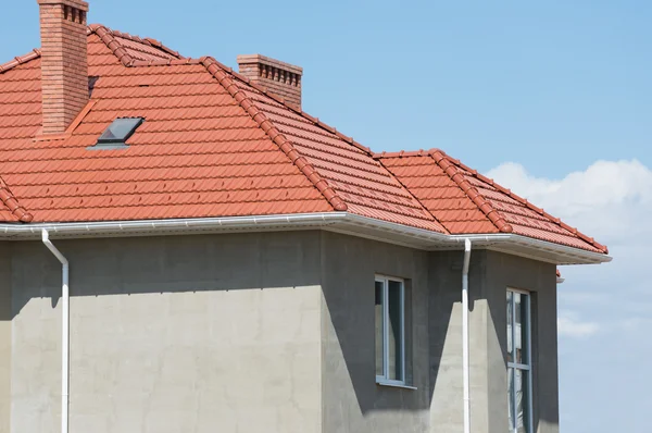 New home and roof — Stock Photo, Image