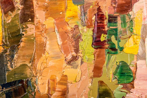 Oil painting abstract brushstrokes — Stock Photo, Image