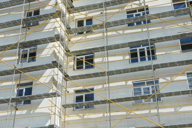 yeni ev ve çatı inşaat