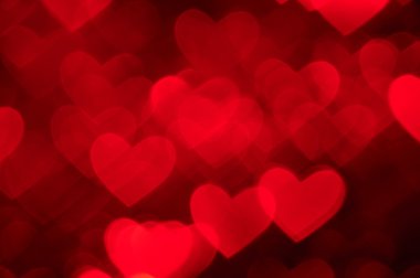 Kırmızı kalp şekli tatil fotoğraf arka plan