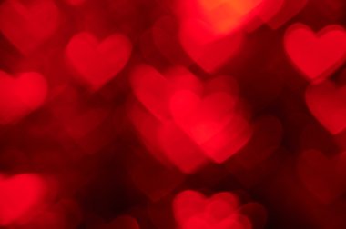 Kırmızı kalp şekli tatil fotoğraf arka plan