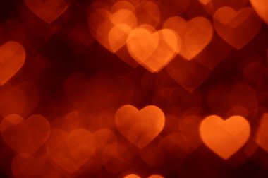 Kırmızı kalp şekli tatil fotoğraf arka plan