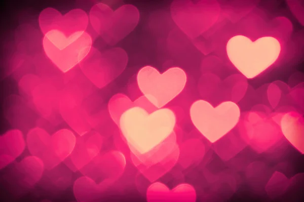 Barva pozadí fotografie růžové srdce — Stock fotografie
