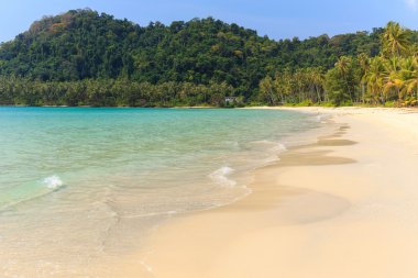 Tropikal deniz kıyısında Tayland