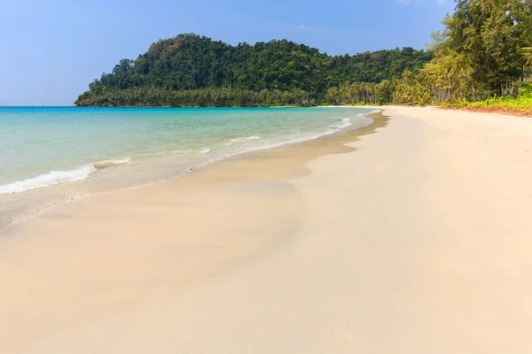 Tropisk strand i Thailand - Stock-foto