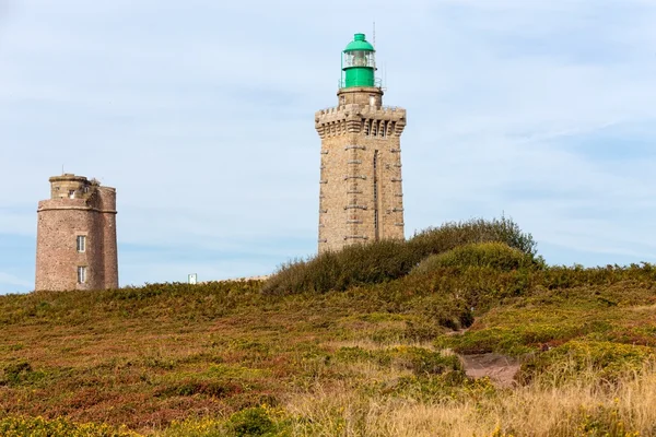 Cap Frehel lighthouse — Stock Photo, Image