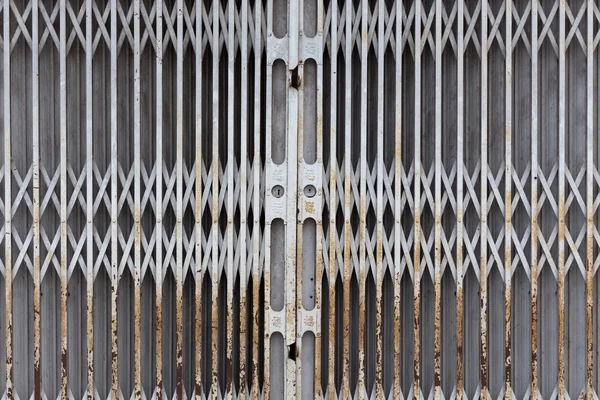 Cancello negozio chiuso — Foto Stock
