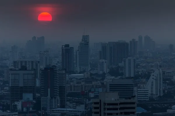 Bangkok dunkelblaue Dämmerung — Stockfoto