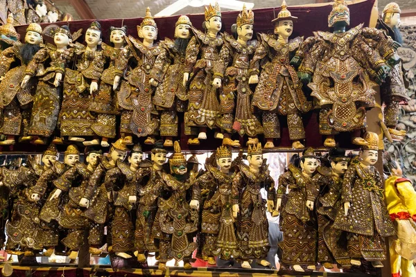 Marionette birmane tradizionali — Foto Stock