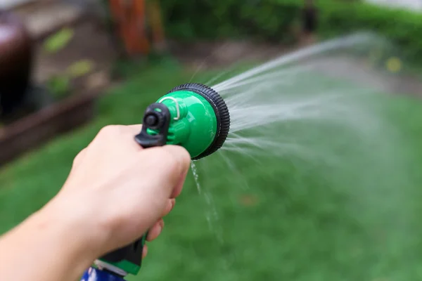 Water hose or spray — Stock Photo, Image