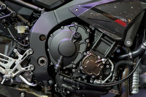 Engine of luxury motorcycle — Stock Photo, Image