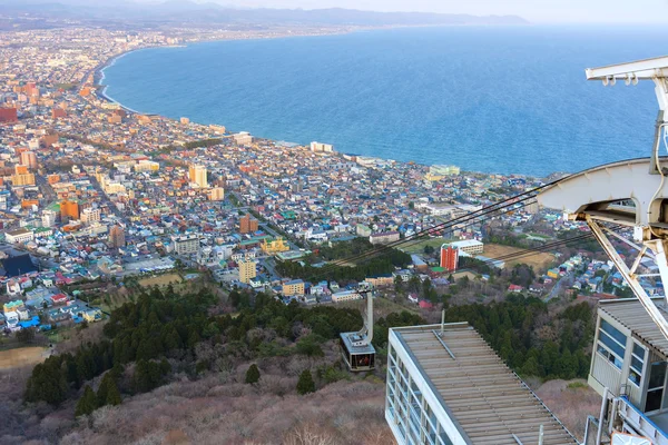 Cable car of Mt. Hakodate ropeway — Stock Photo, Image