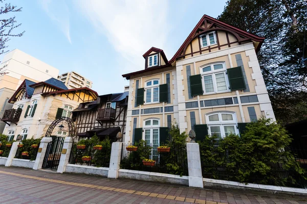 札幌のモダンなヨーロッパの家 — ストック写真