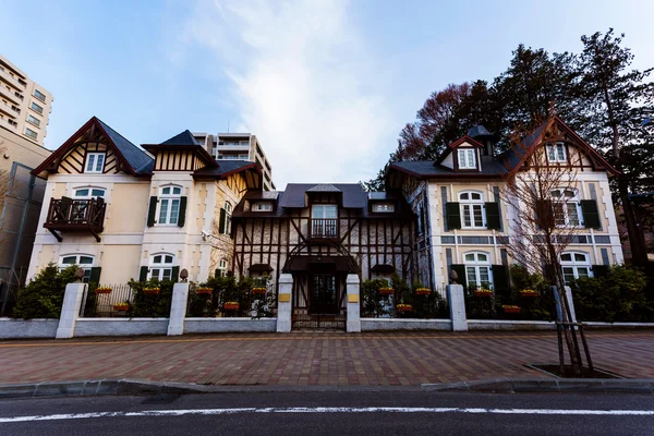 Luxury Europe house in Sapporo — Stock Photo, Image