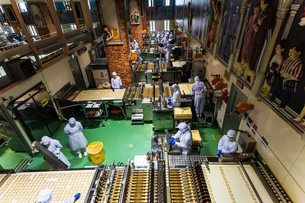 Padeiro produzir produto de chocolate, Sapporo — Fotografia de Stock