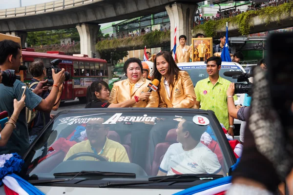 Olympisch badminton superster, Ratchanok — Stockfoto