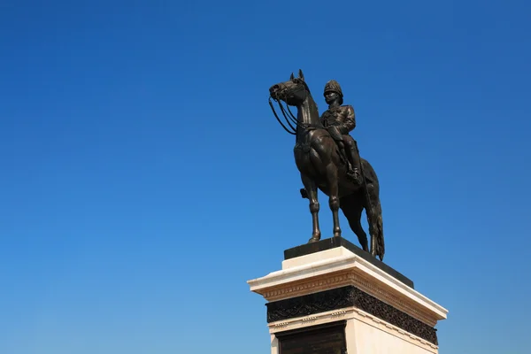 King Chulalongkorn (Rama V)  equestrian statue — Stock Photo, Image