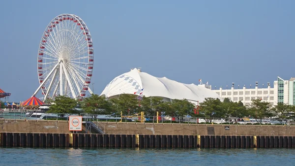 Cais da Marinha em Chicago — Fotografia de Stock