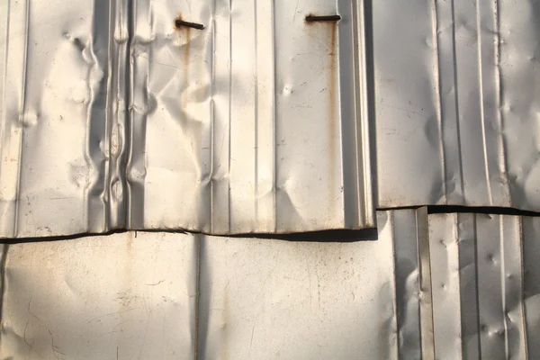 Gümüş Çinko duvar doku — Stok fotoğraf