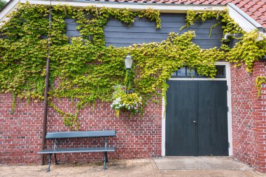 Japonya 'da Nagasaki' deki sarmaşık fabrikası tırmanışçısıyla birlikte.