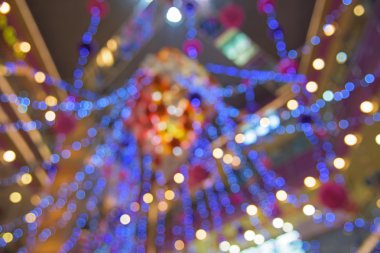 Bokeh soyut güzel ışık iç