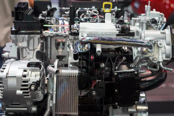 New car engine model — Stock Photo, Image