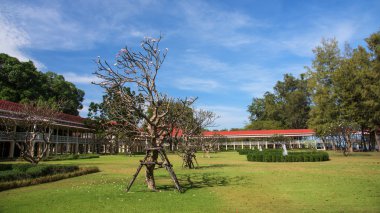 Marukhathaiyawan Palace and garden in Cha-Am clipart