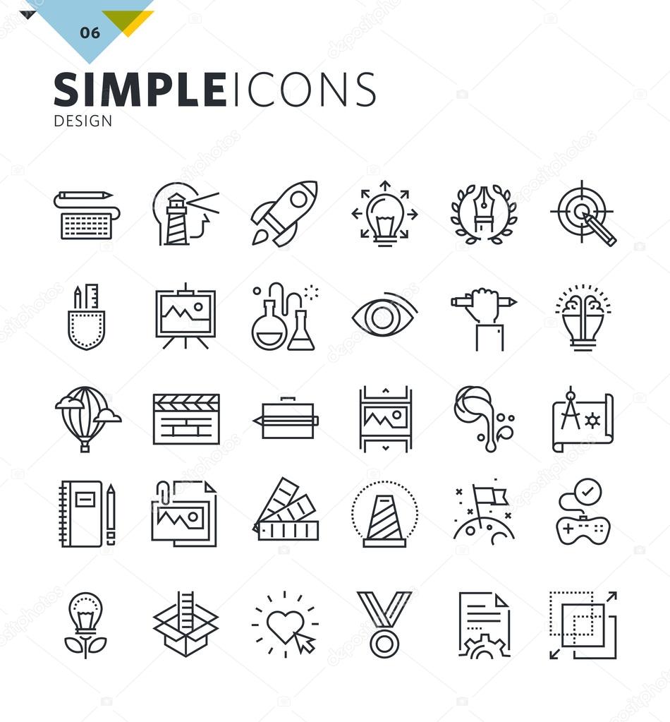 Premium quality outline symbol collection for web and graphic design, mobile app. Mono linear pictograms, infographics and web elements pack.