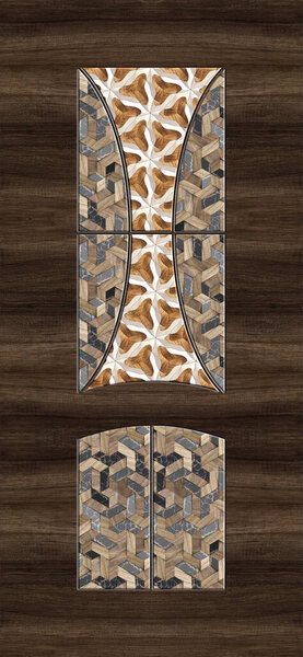 Современный дизайн дверей из ламината и фоновая бумага