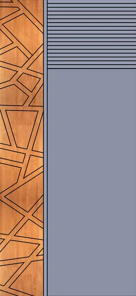 Σχεδιασμοσ Μοντερν Λαμινικων Πορτων — Φωτογραφία Αρχείου
