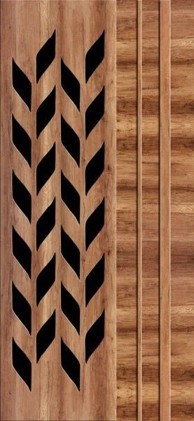 Laminate Σχεδιασμός Πόρτας Και Φόντο Χαρτί Τοίχου Εικονογράφηση — Φωτογραφία Αρχείου