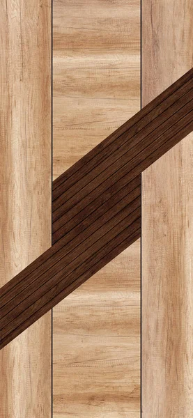 Drukowane Drewniane Nowoczesne Drzwi Laminowane Projektowania Skóry Tła Papieru Ściennego — Zdjęcie stockowe