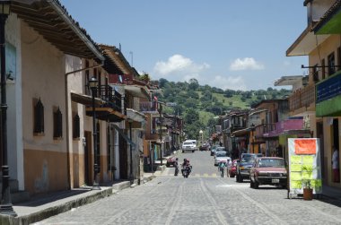 Büyülü şehir. Xico, Veracruz, Meksika