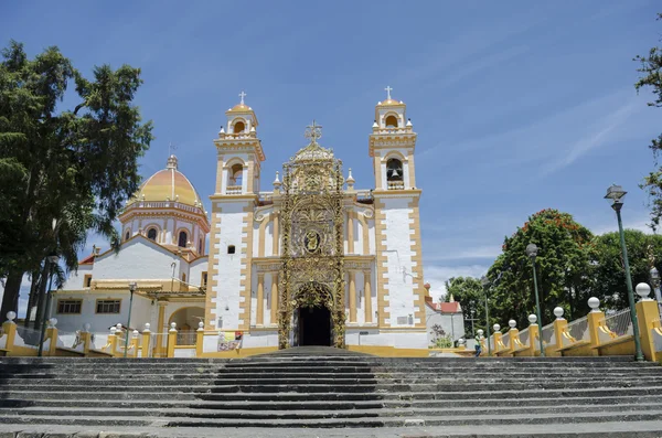 在 Xico，墨西哥维拉克鲁斯教堂立面 — 图库照片