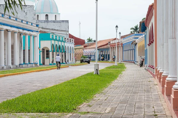 Tlacotalpan Veracruz Mexico Agosto 2021 Calles Ciudad Colonial Mexicana Tlacotalpan —  Fotos de Stock