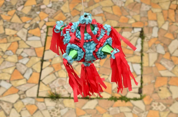 Mexican colorful piñata