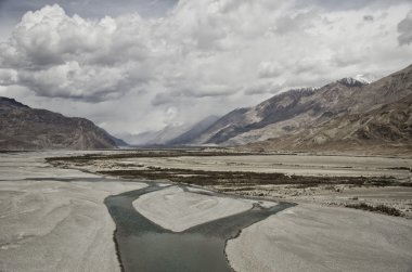 Nubra Valley güzel manzara