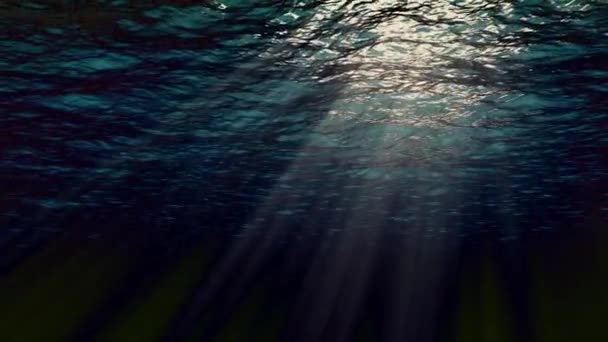 Zapętlanie fale oceanu — Wideo stockowe
