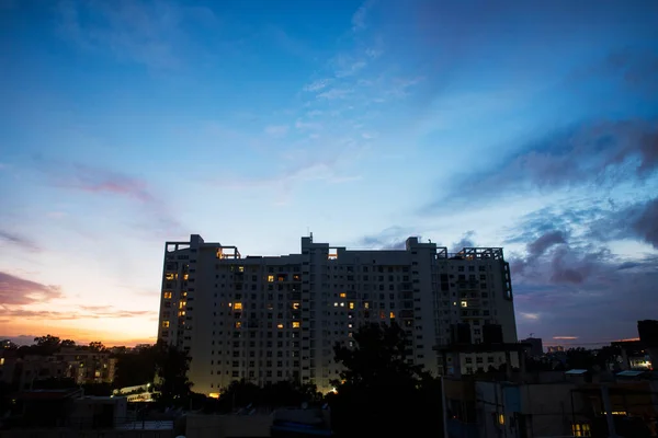 Vista Del Paisaje Ciudad Bengaluru India — Foto de Stock