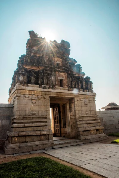 Rovine Hampi Patrimonio Mondiale Unesco — Foto Stock