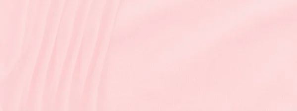 Абстрактний Фон Текстури Рожевої Тканини Панорамний Малюнок — стокове фото