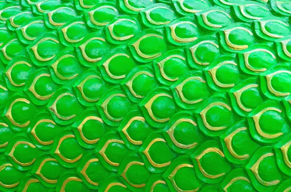 Fond Motif Échelle Naga Vert Vif — Photo