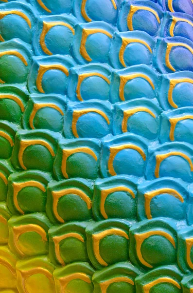 Kleurrijke Naga schaal patroon achtergrond — Stockfoto