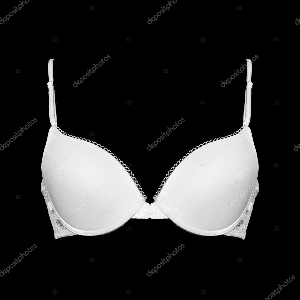 White bra on black background Stock Photo by ©bentaboe 76110865